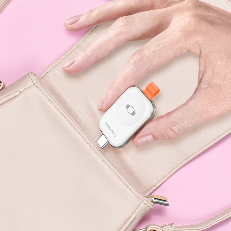 Borofone BQ25A USB Type C Wireless Charger for Apple Watch iWatch 1-9, SE/SE2, Ultra/Ultra2 Borofone BQ25A USB Type C Wireless Charger for Apple Watch iWatch 1-9, SE/SE2, Ultra/Ultra2